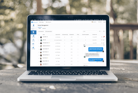 Business messenger app