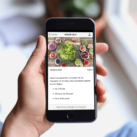 Das Shop Modul vom App Baukasten