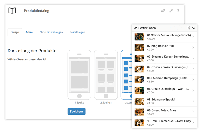 Einsatzbereite Module der AppYourself App Plattform