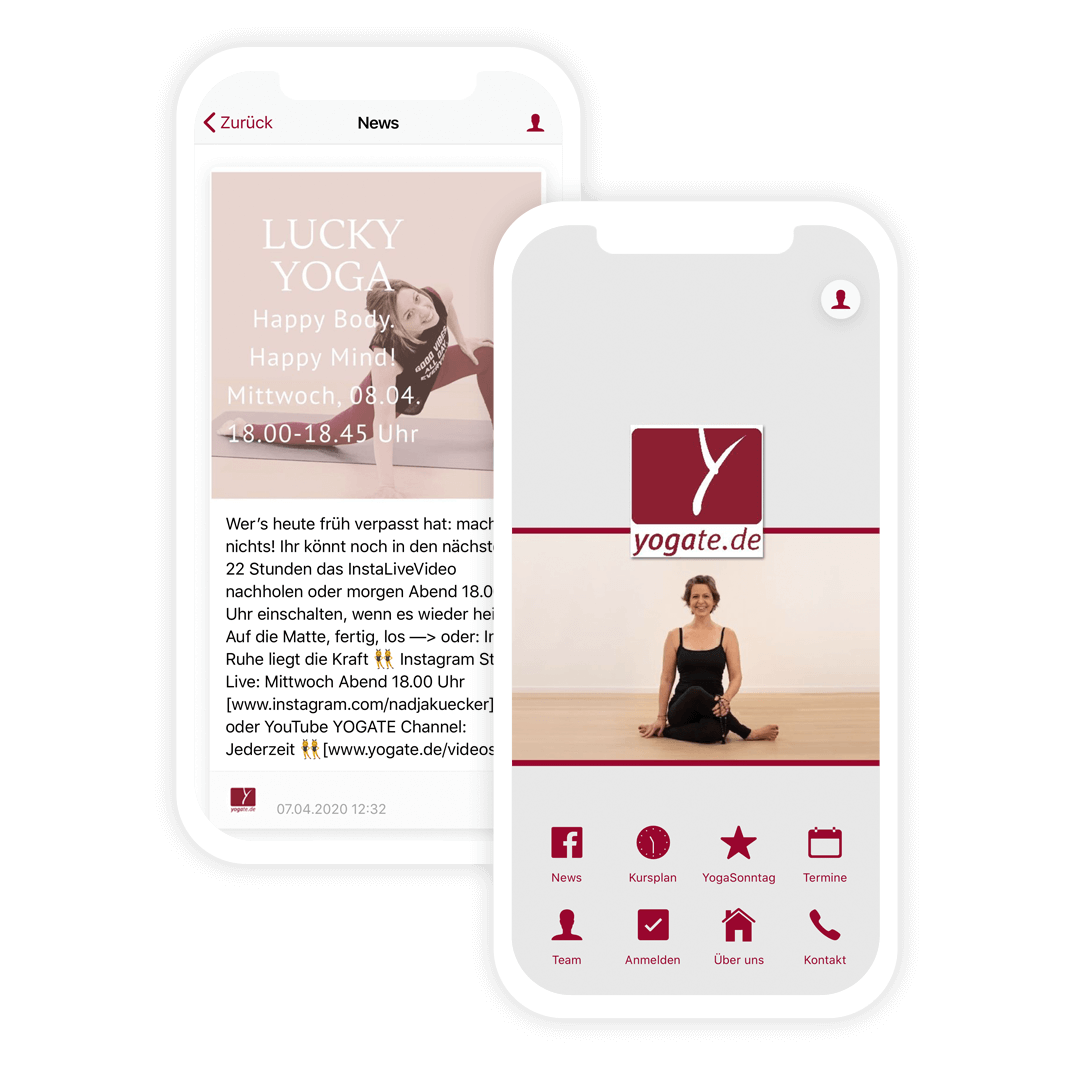 yogate-yoga-app Die Yoga App des Yogate Yogastudios
