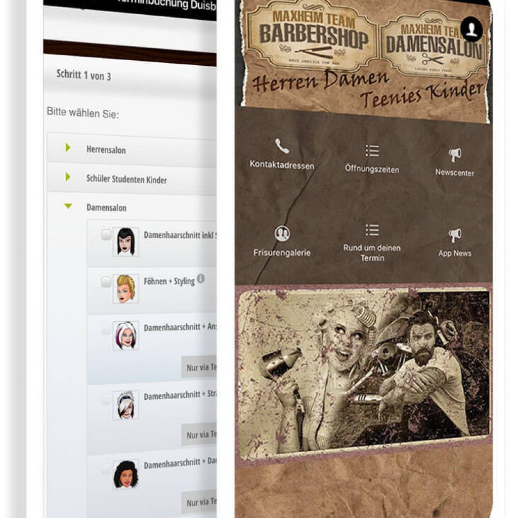 Die Branchen App für Friseure und Salons