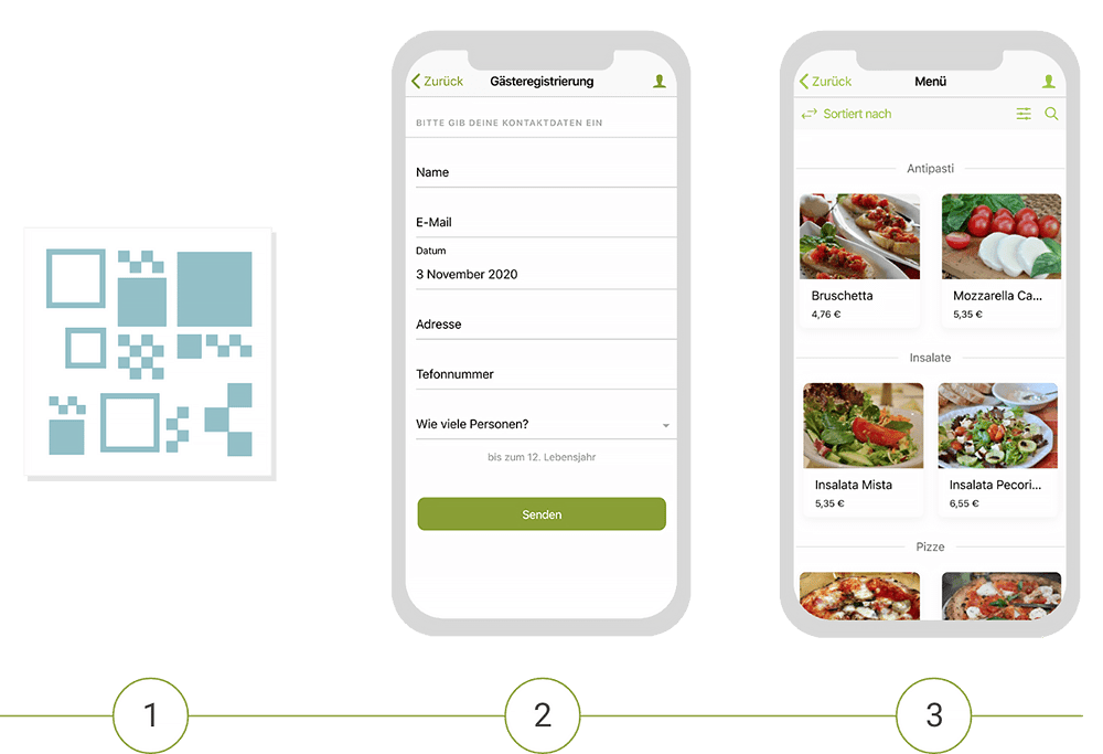 Digitaler Check-in via App