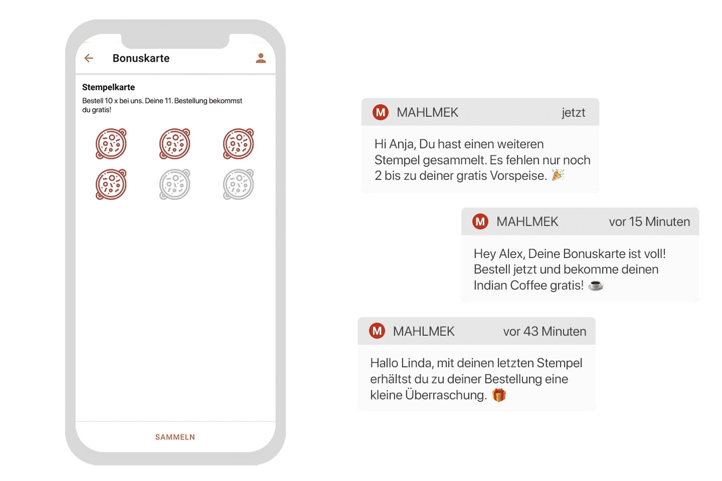 digitale-stempelkarte-gastro-app Die digitale Stempelkarte als Teil der Gastro App