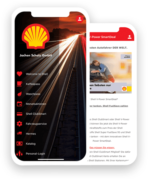 App erstellen: Shell Scholz ist mobil unterwegs!