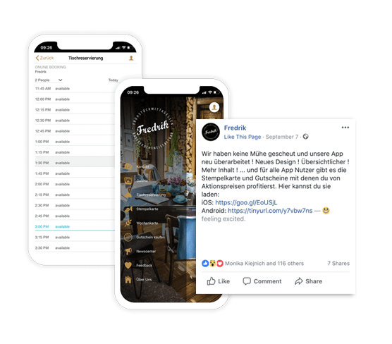 Tischreservierung App