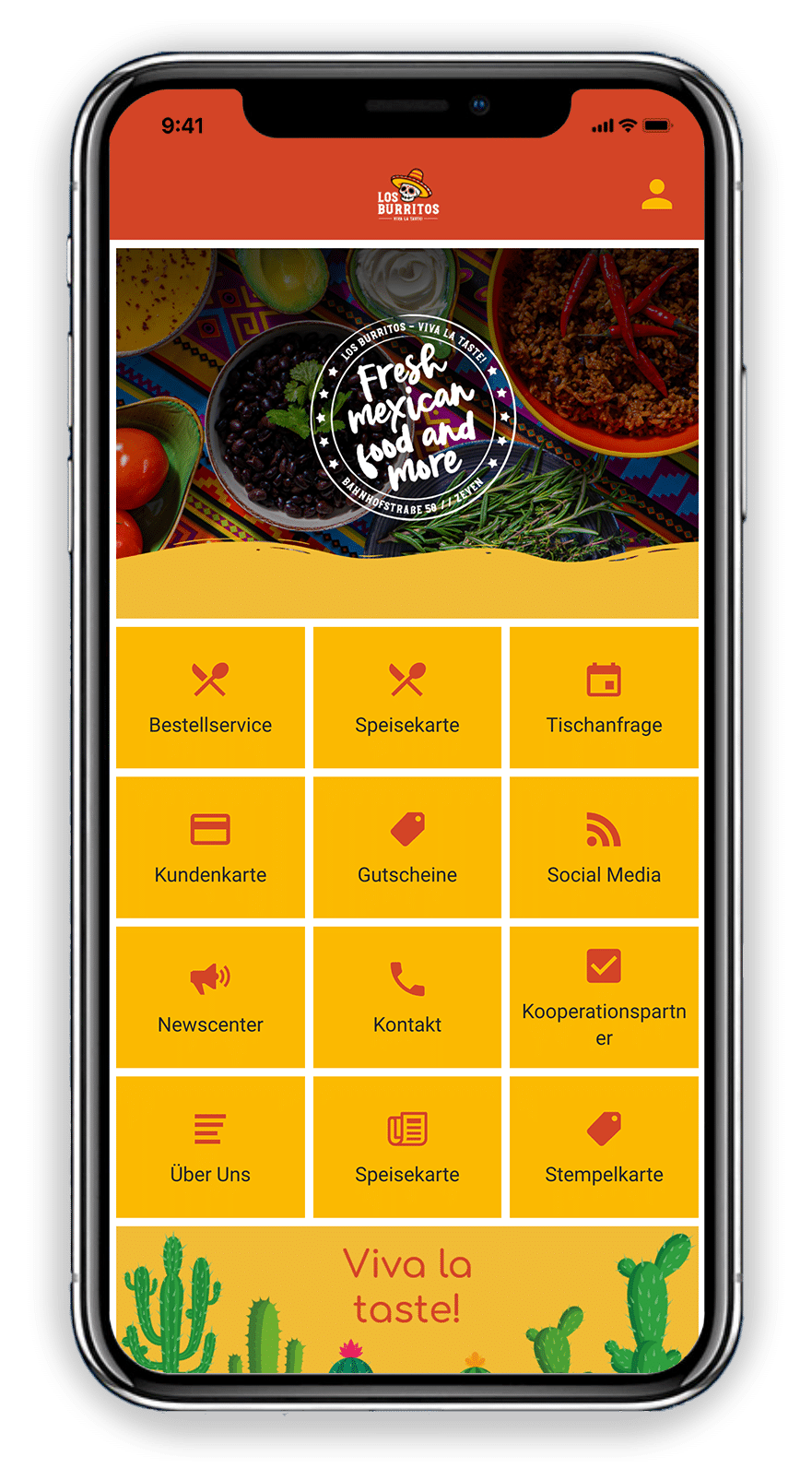 Lieferapp-Beispiel